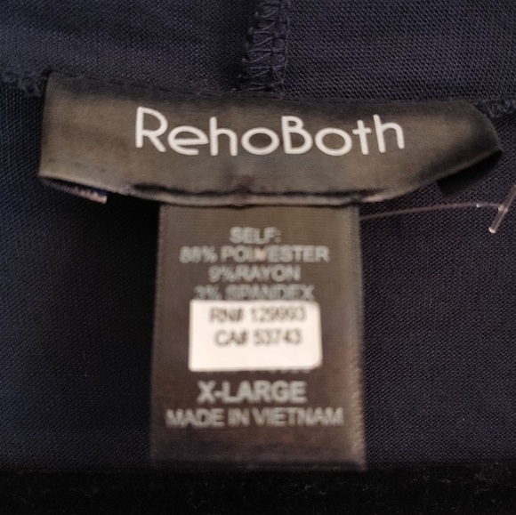 Rehoboth Open Front Cardigan XL Embroidered lace inserts back & Sleeves Boho - Picture 2 of 6